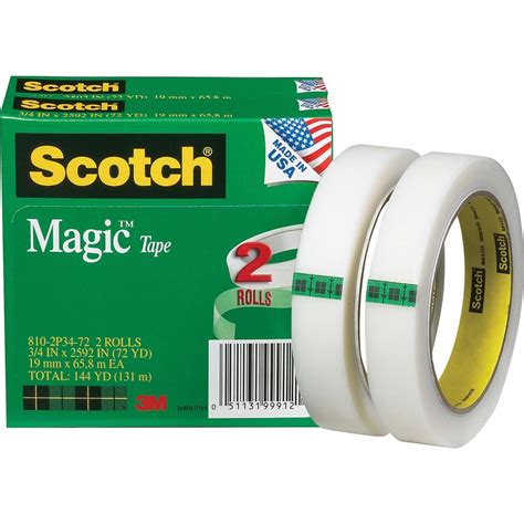 The Role of Scotch Magic Tape with a Non Glossy Finish in Home Organization
